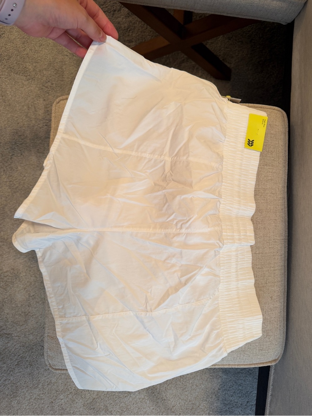 White Athletic Shorts